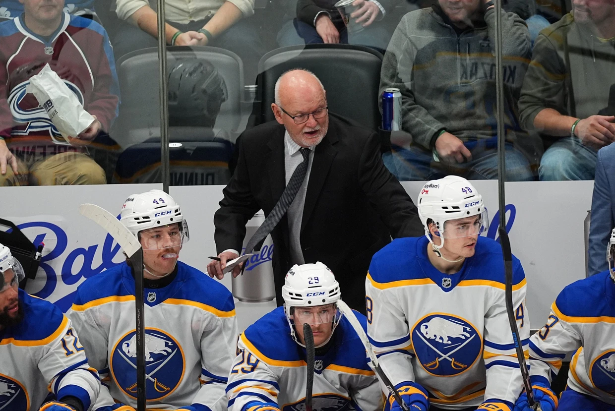 Institution auf der Trainerbank: Lindy Ruff bei den Buffalo Sabres