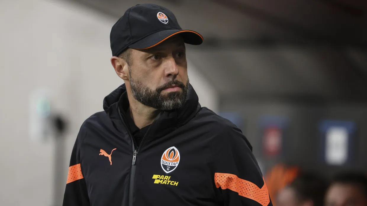 Igor Jovicevic trainiert seit Juli 2022 Schachtar Donezk.