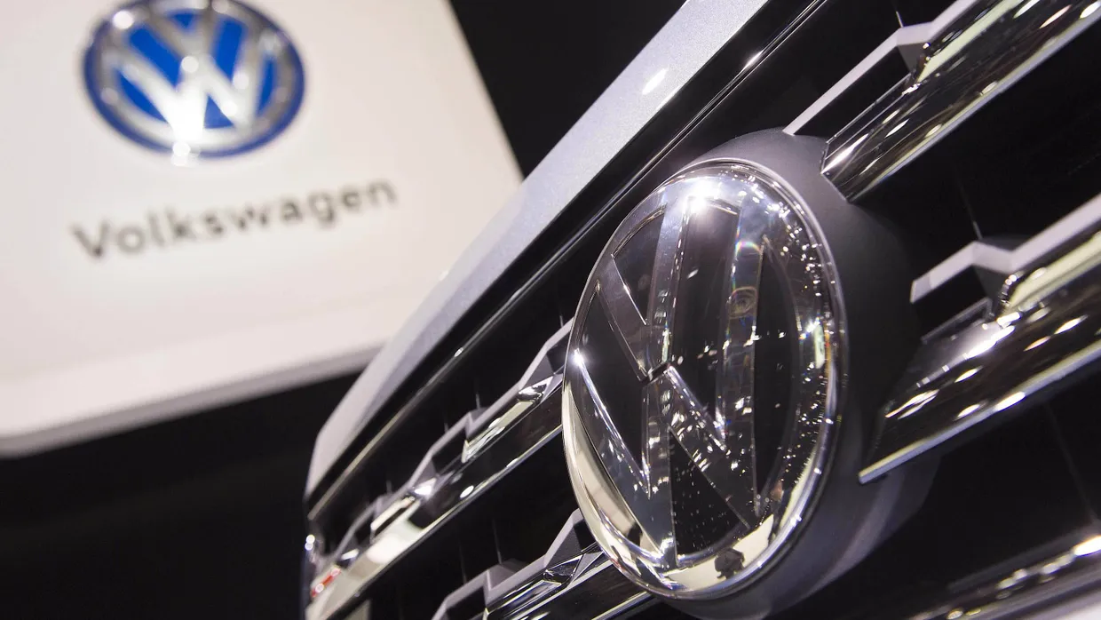 Ein neuer Volkswagen „Atlas“ auf der Automesse in Detroit