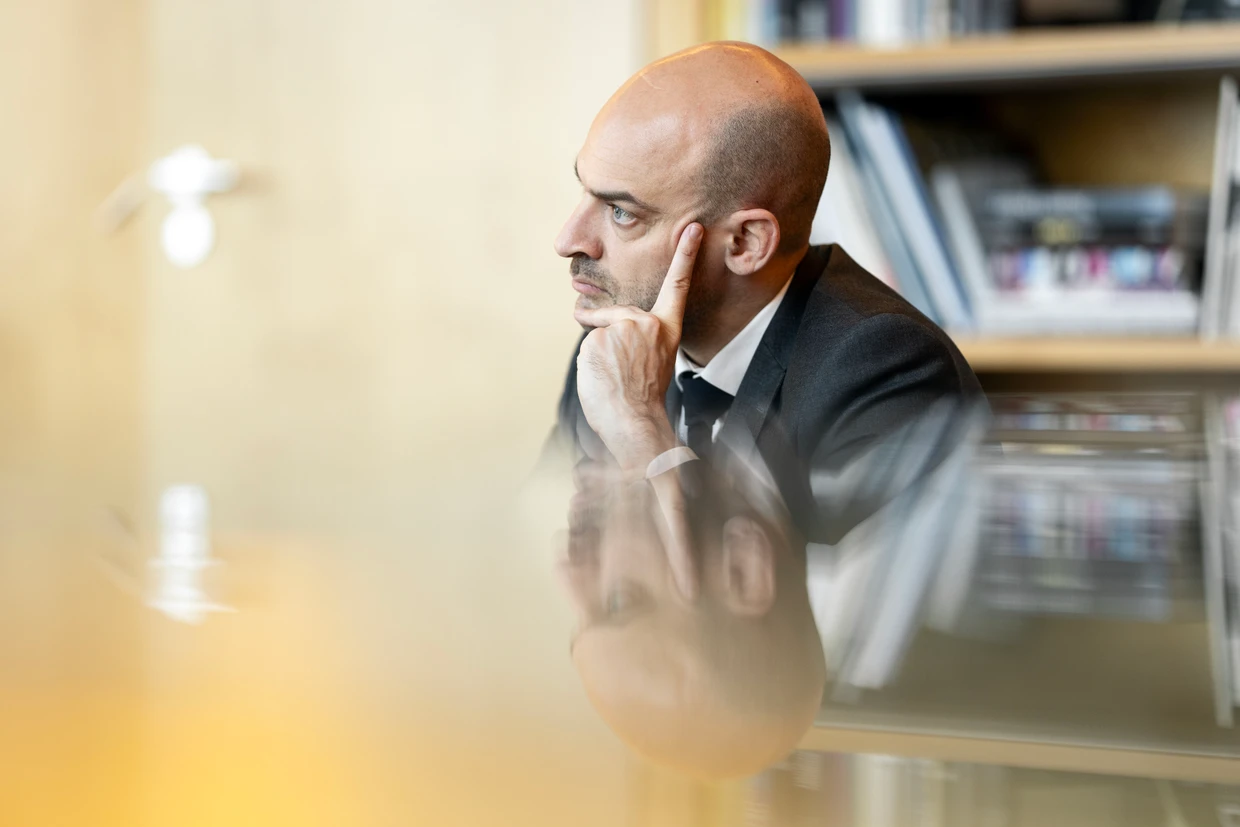 Barrot in der französischen Botschaft in Berlin