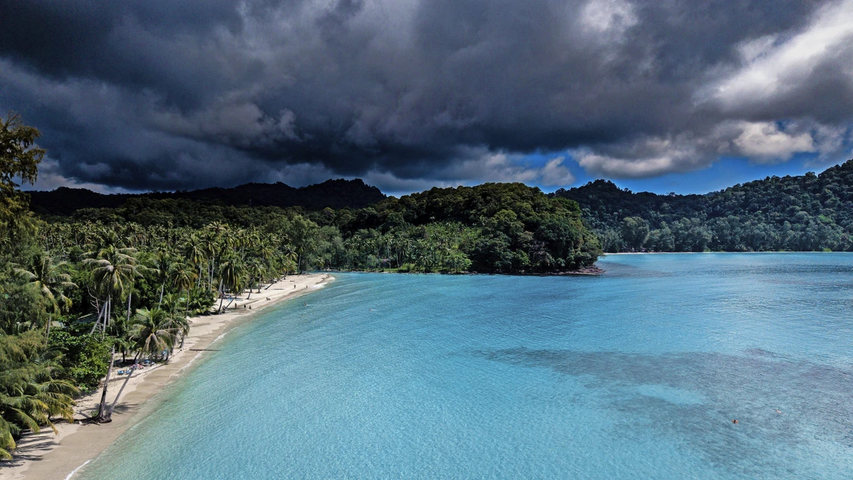 Thailands Insel Koh Kood an der Grenze zu Kambodscha