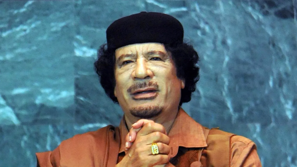 Muammar al Gaddafi: Wie kein anderer inszenierte er seine Auftritte, hier vor den Vereinten Nationen