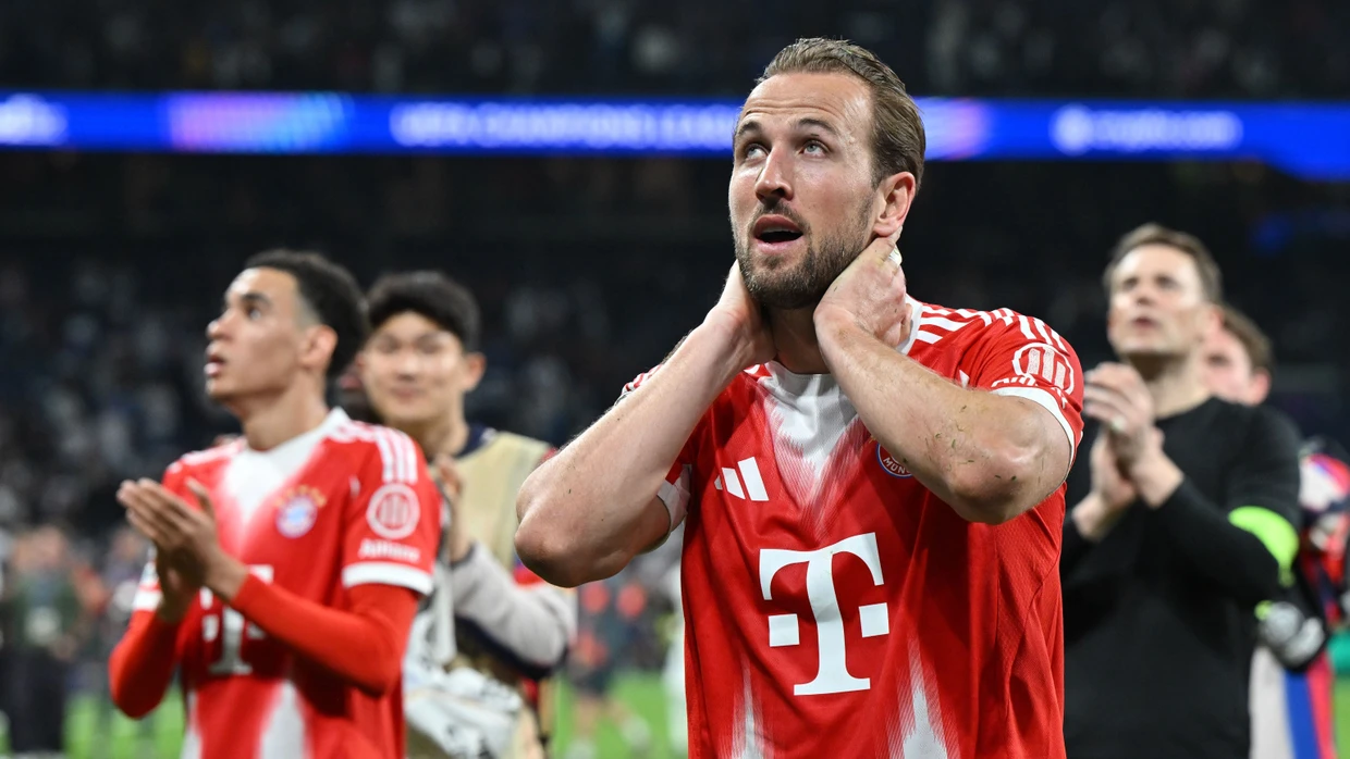 Die Tür zum Halbfinale haben Harry Kane und seine Teamkollegen beim Hinspiel in Madrid weit aufgestoßen.