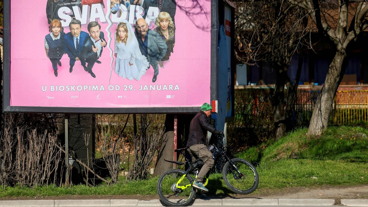 Advertising in Croatia for the hit film “Svadba”