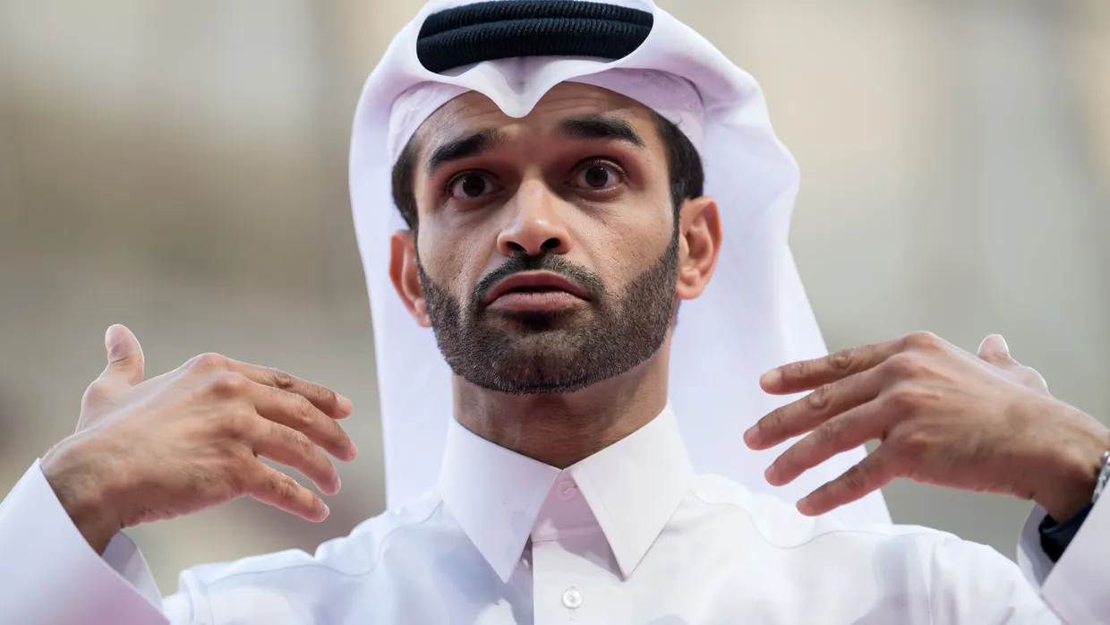 Nicht unzufrieden: WM-OK-Chef Hassan al-Thawadi