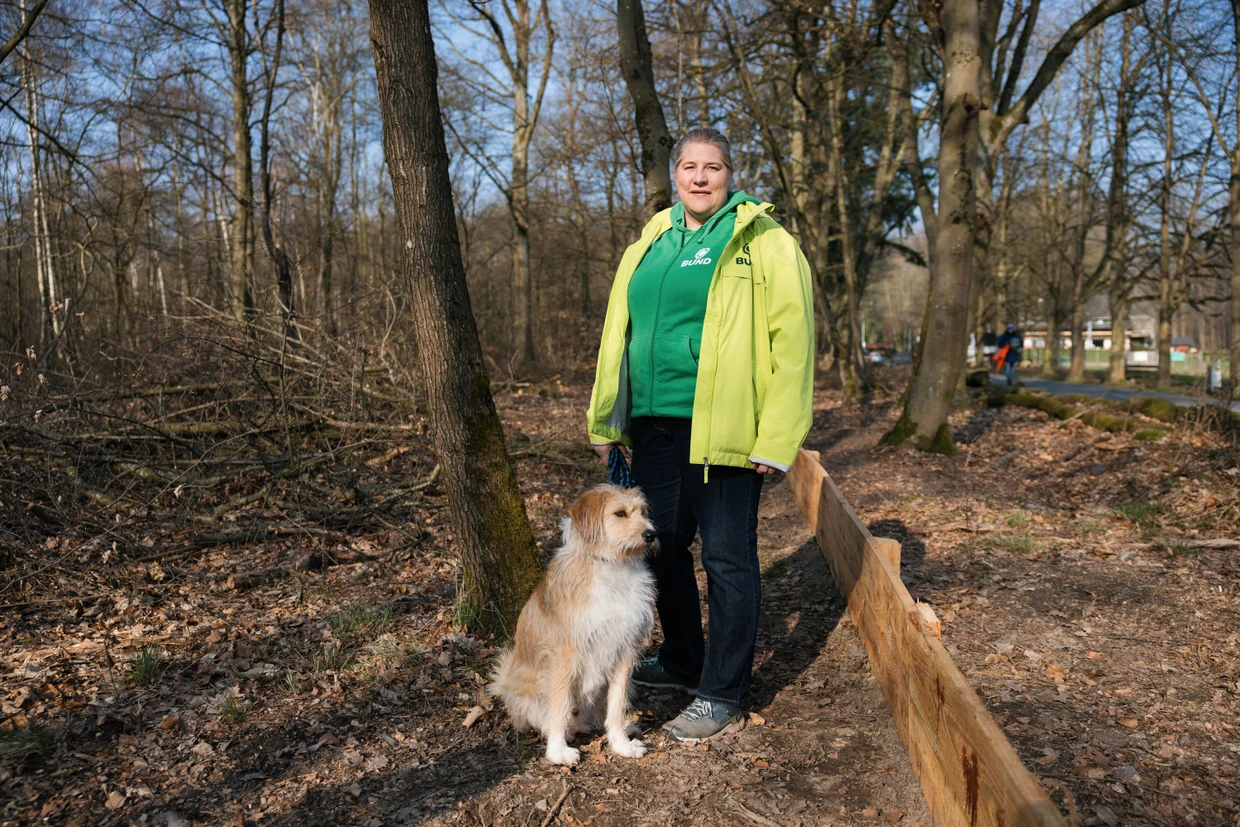 Tanja Lindenthal vom BUND Ortsverband Hofheim.