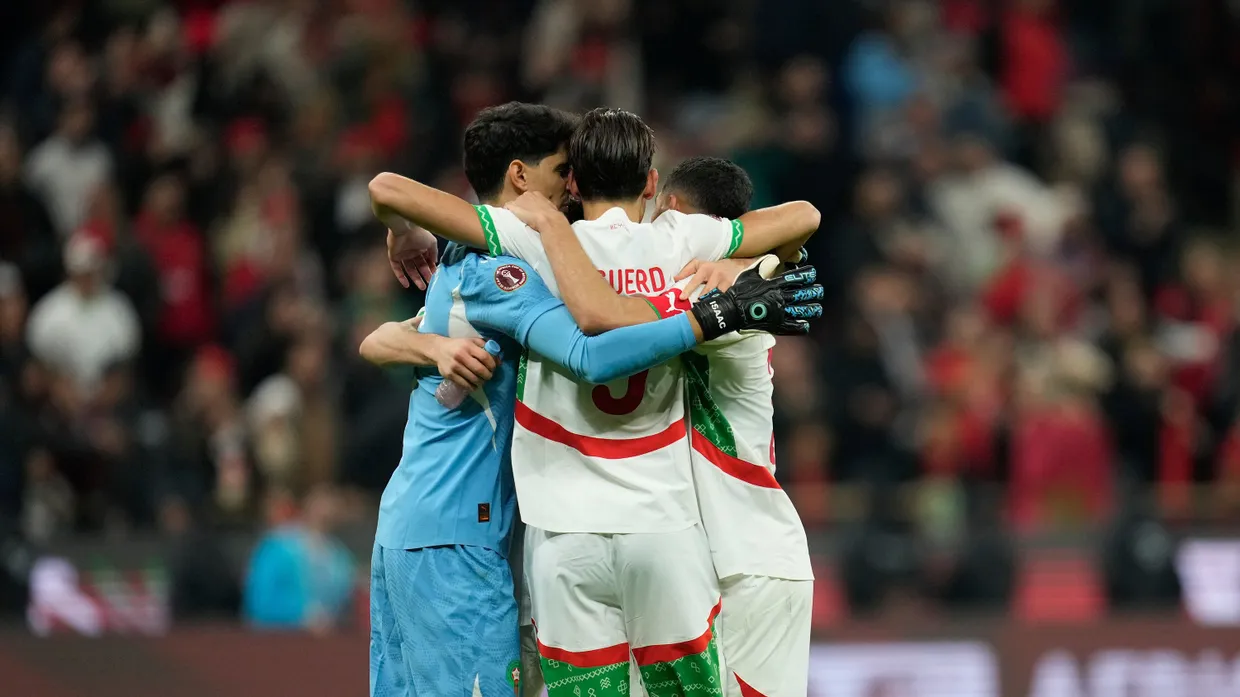 Noch zwei Siege zum Titel: Marokkos Nationalspieler haben noch Großes vor beim Afrika-Cup.
