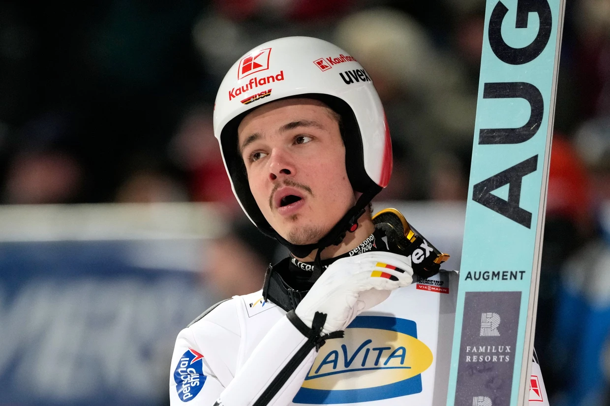 Gerät beim Flugstil von Domen Prevc ins Schwärmen: der Deutsche Philipp Raimund