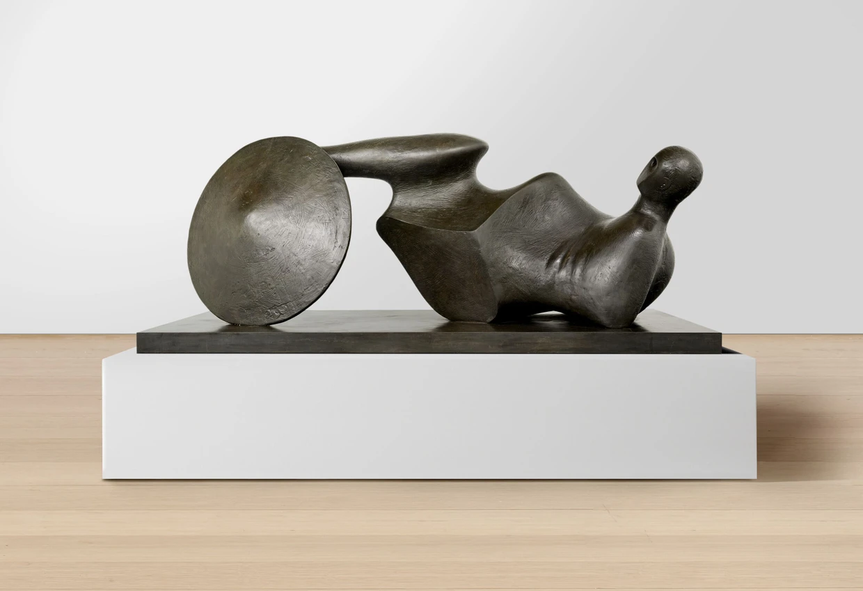 Zweite Toplos: Henry Moore, „Golar Warrior“, Entwurf 1973/74, Bronzeguss 1974, Länge 300 Zentimeter, Taxe 3,5 bis 5,5 Millionen Pfund