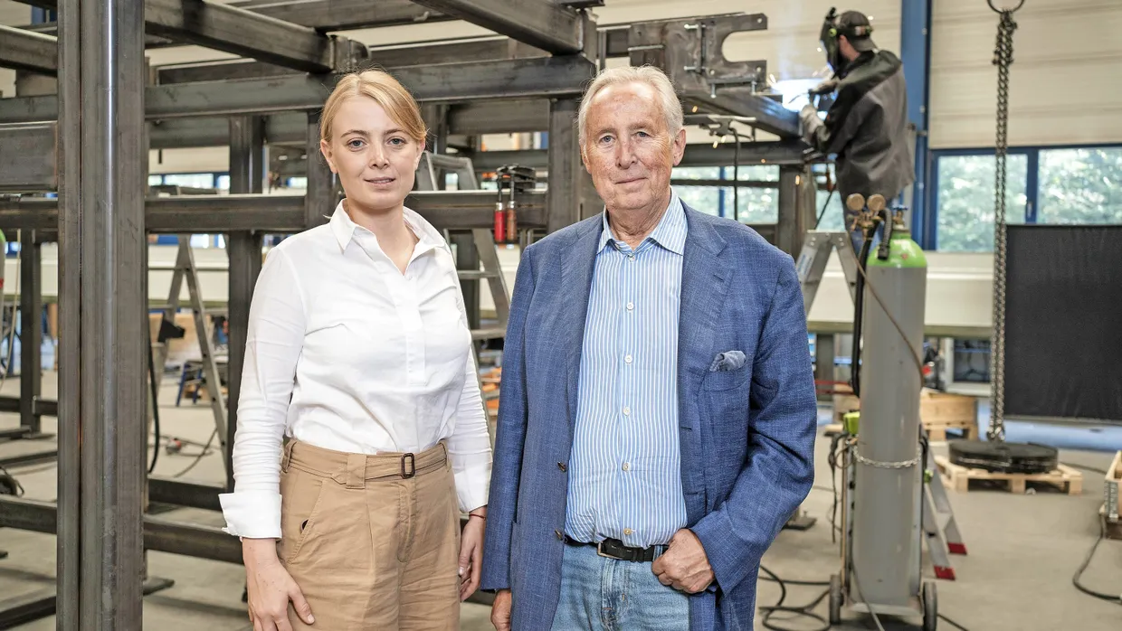 Geschäftsführer Heiner Wemhöner ist auf der Zielgerade seiner Karriere, aber Tochter Kathleen Wemhöner bereitet sich schon auf die Nachfolge vor.