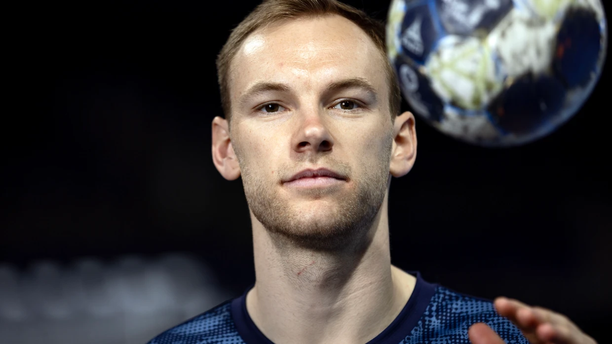 Kopfsache Handball: Mathias Gidsel spielt seit 2022 für die Füchse Berlin in der Bundesliga.