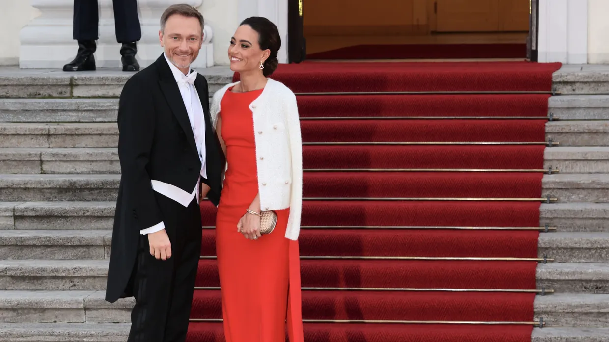 Franca Lehfeldt mit ihrem „besten Freund“, ihrem Ehemann Christian Lindner