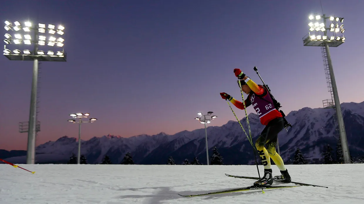 Deutscher Kandidat im Biathlon-Sprint am Samstag: Arnd Peiffer