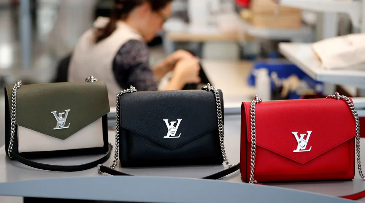 Nicht mehr vom wertvollsten Konzern Europas: Louis Vuitton Taschen (Symbolbild)