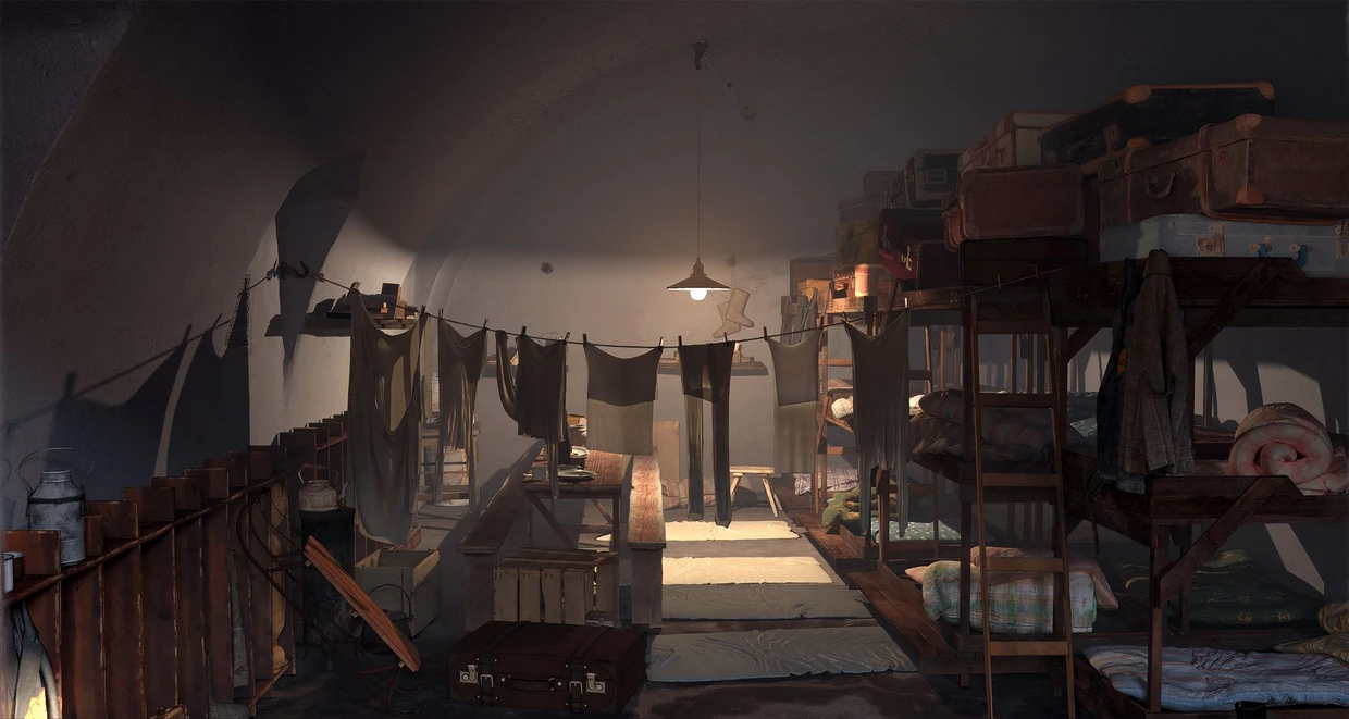  VR-Darstellung aus „Die wenige Zeit“