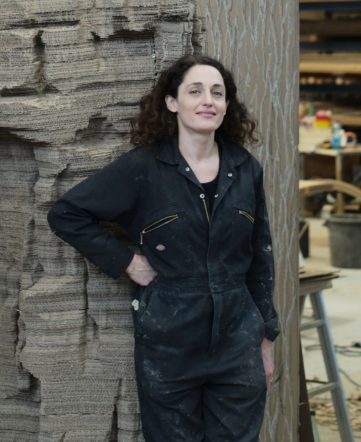 Mountains made of cardboard: The artist Eva Jospin in front of her preferred material