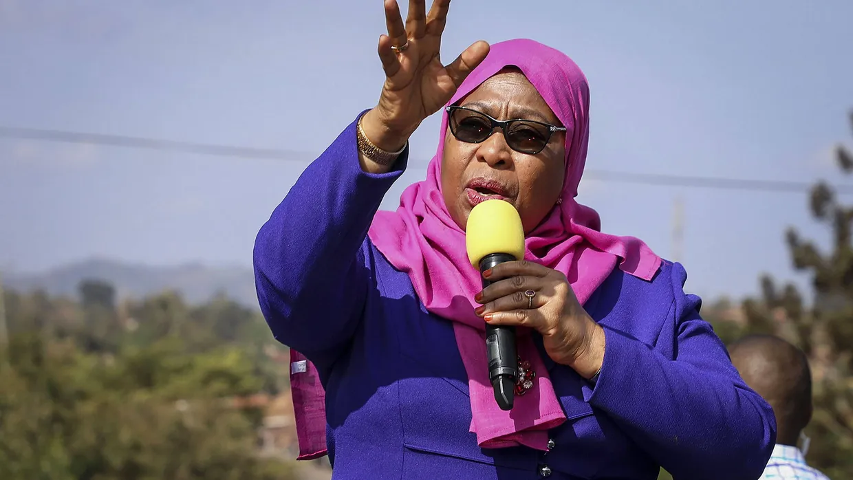 Samia Suluhu Hassan im März 2021