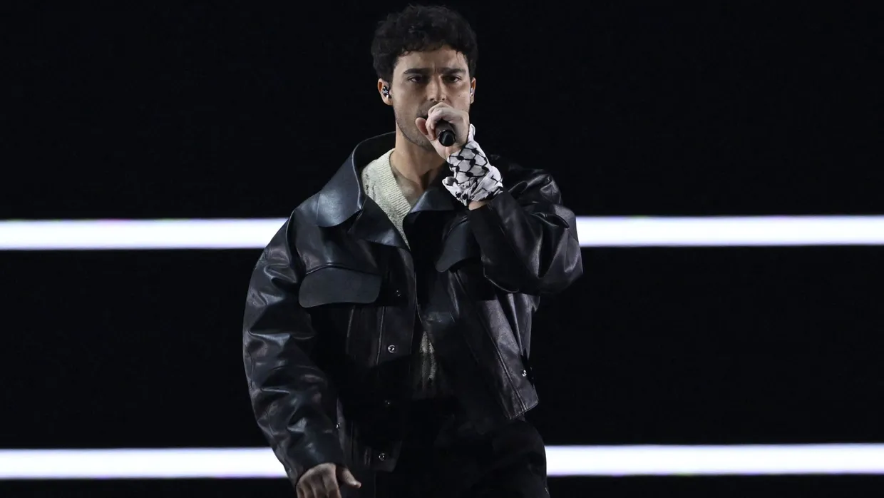 Eric Saade bei seinem Auftritt am 7. Mai in Malmö