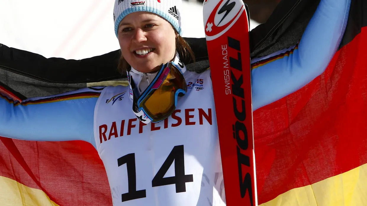 Endlich die erste deutsche WM-Medaille: Viktoria Rebensburg holt Silber