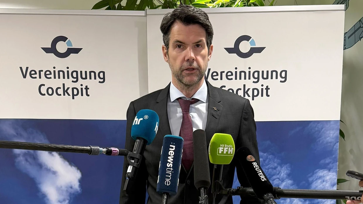 Andreas Pinheiro, Präsident der Vereinigung Cockpit:&nbsp; „International liegen wir eher im Mittelfeld.“