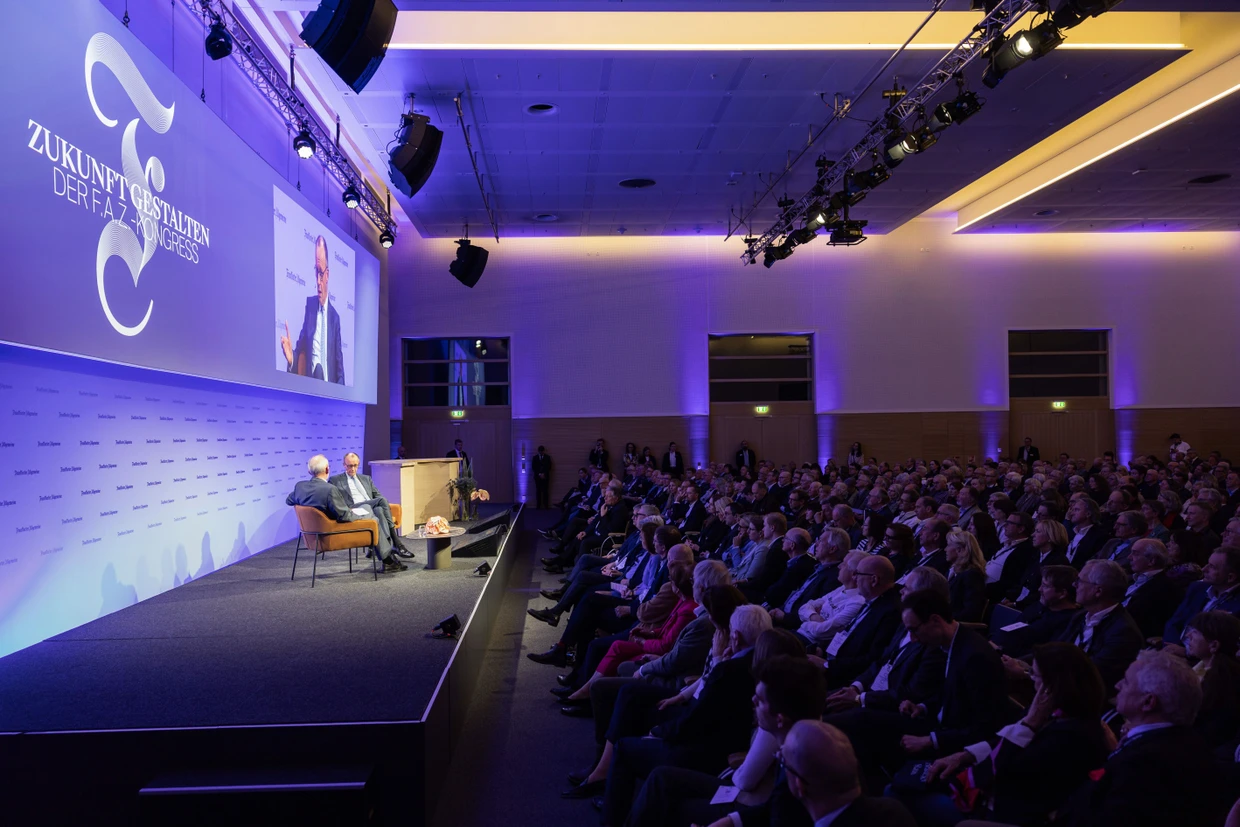 Der F.A.Z.-Kongress war seit Wochen ausverkauft..