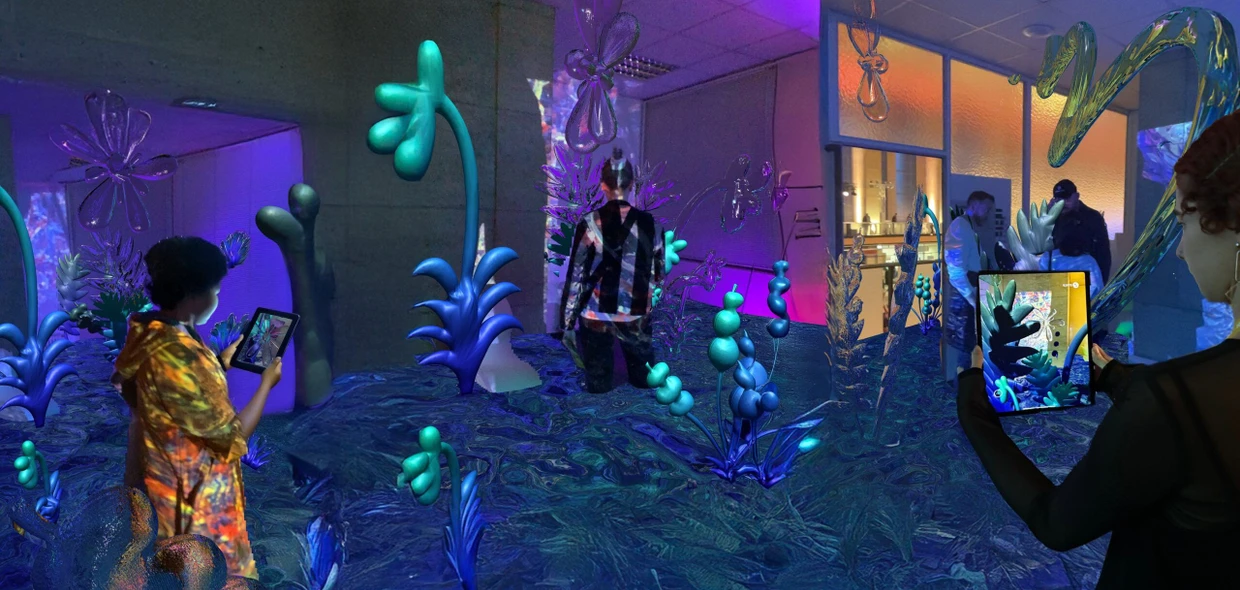 Interaktiv: Die VR-Installation „Quelle“ (2023/25) von Nadine Kolodziey