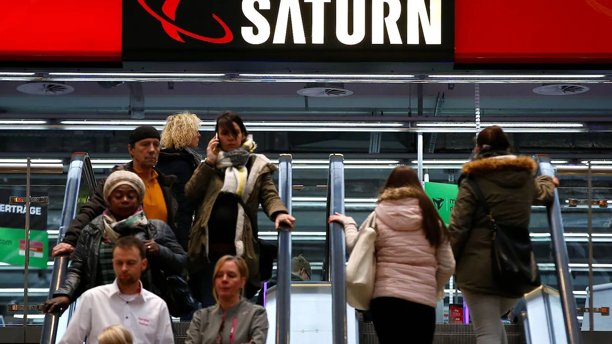 Der Elektrohandel Saturn gehört zu Ceconomy