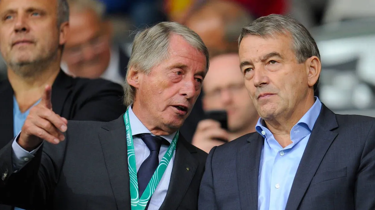 Bitte klären: Hessens Fußballchef Rolf Hocke (l.) fordert von DFB-Präsident Wolfgang Niersbach Erklärungen