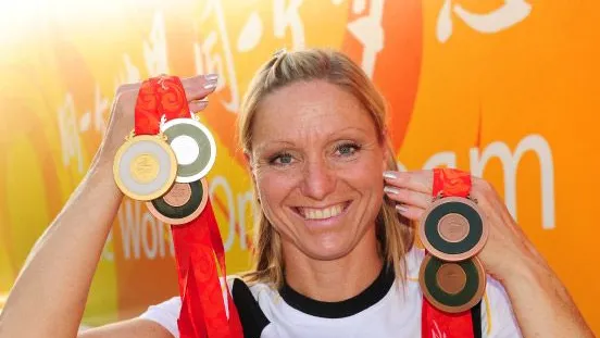 Kirsten Bruhn gewann fünf Schwimm-Medaillen bei den Paralympics in Peking, die schleswig-hosteinische SPD schickte sie in die Bundesversammlung.