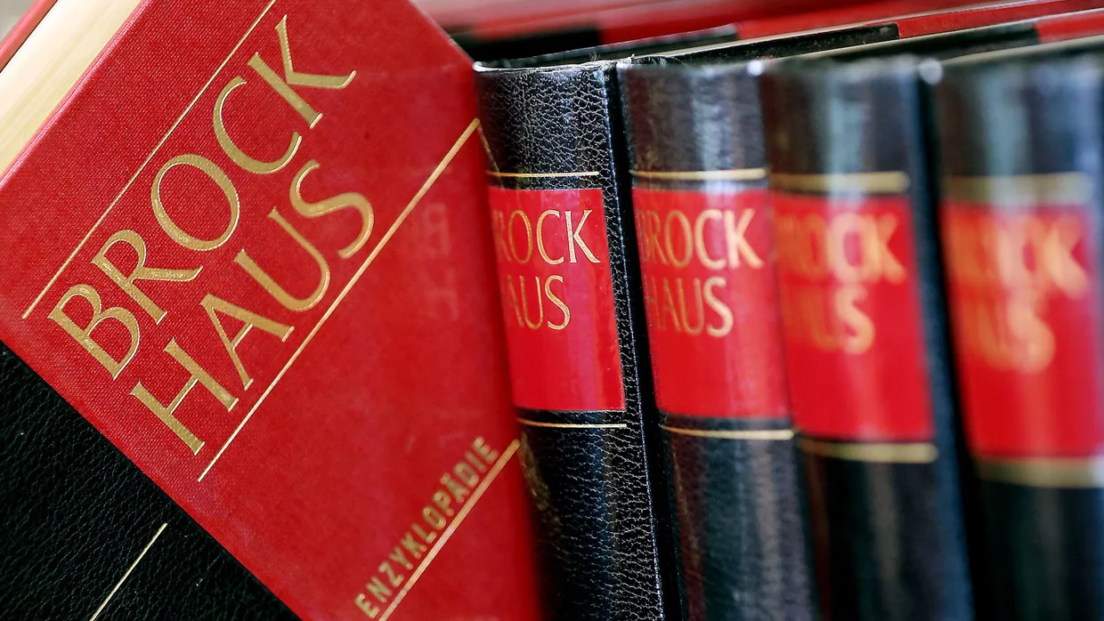 Großer Klassiker unter den Lexika: der Brockhaus