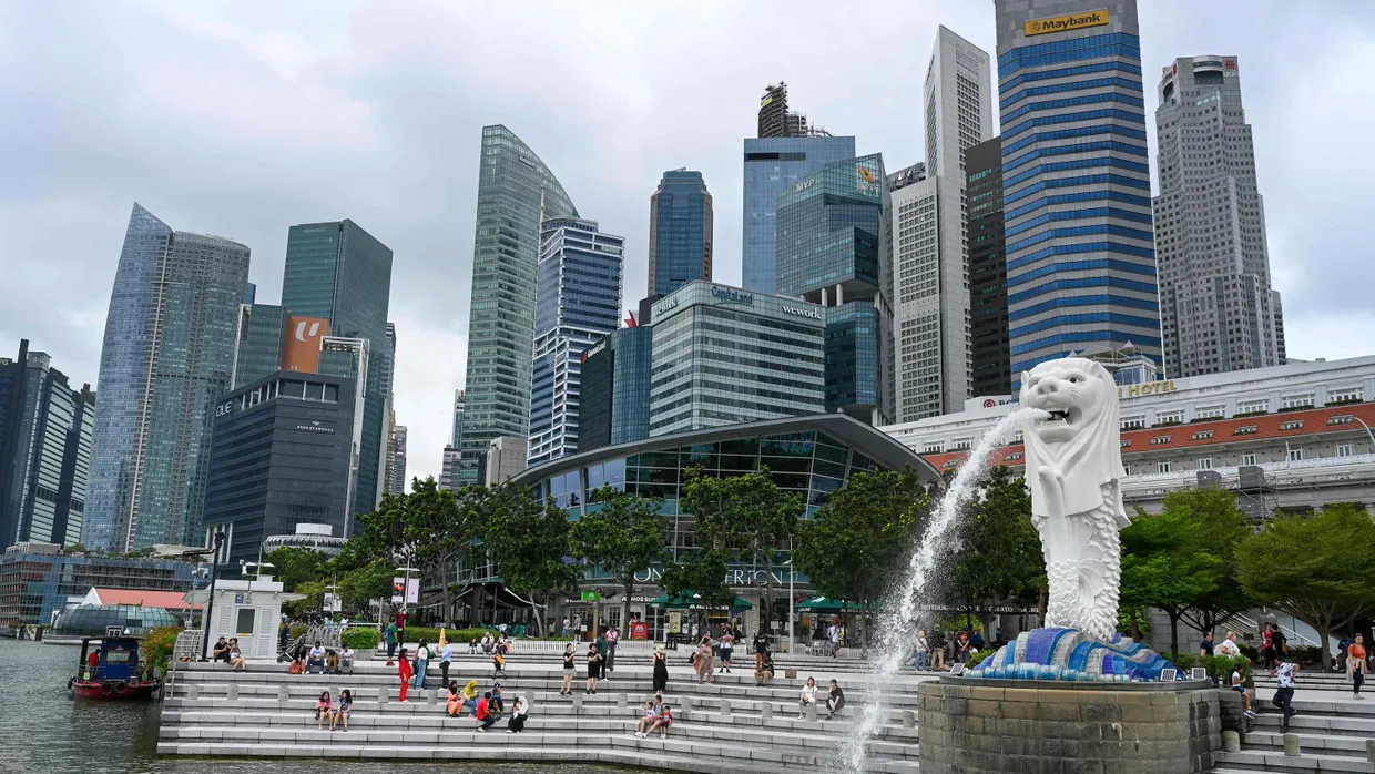 Singapur versucht, als Finanzplatz mit Hongkong mitzuhalten