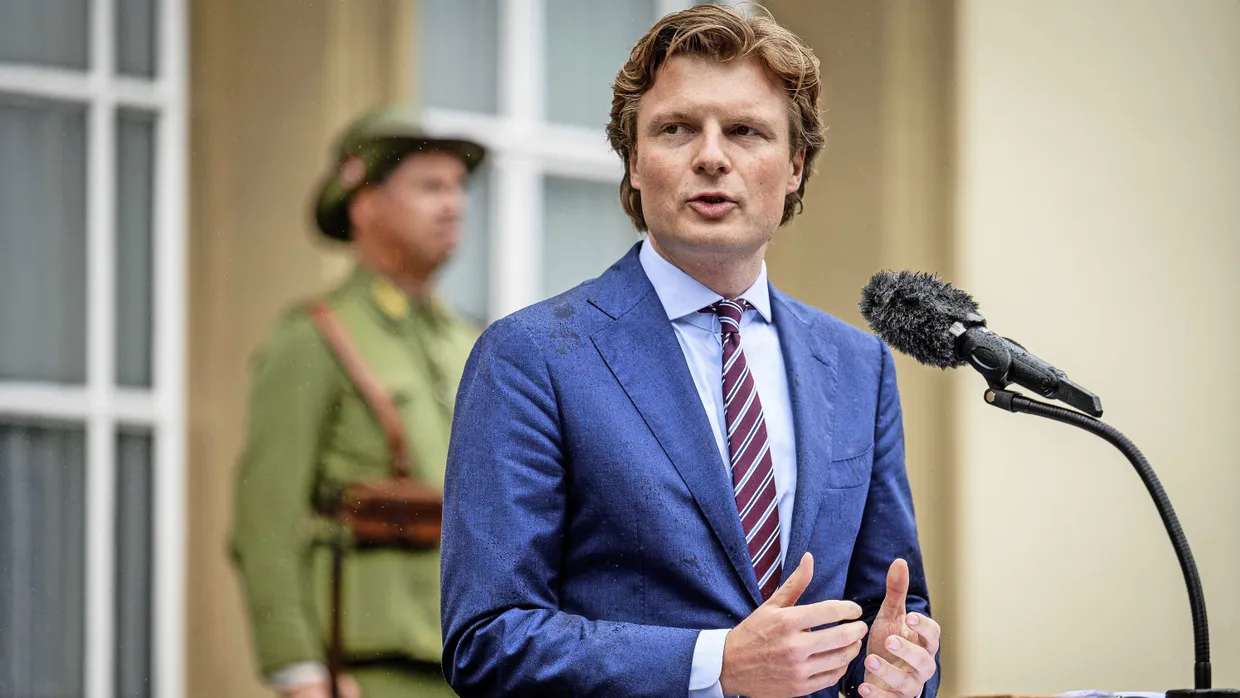 Die niederländische Verteidigungsminister Ruben Brekelmans im August in Arnhem