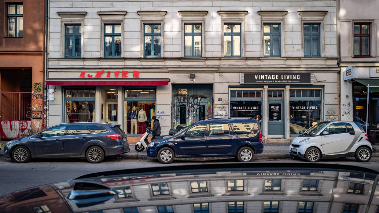 Spekulationsobjekt: das Haus in der Oranienstraße in Berlin, für das Journalisten vom Land Fördergeld bezogen.