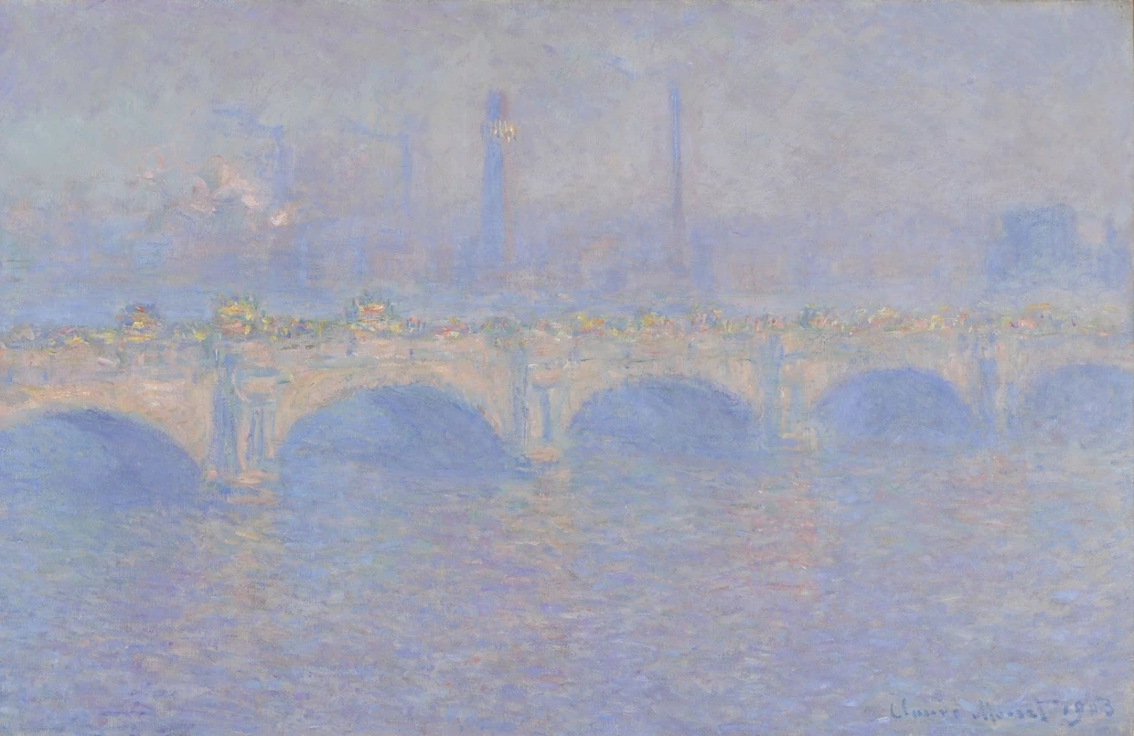 Londoner Farbenspiel: Claude Monets „Waterloo Bridge“ von 1903