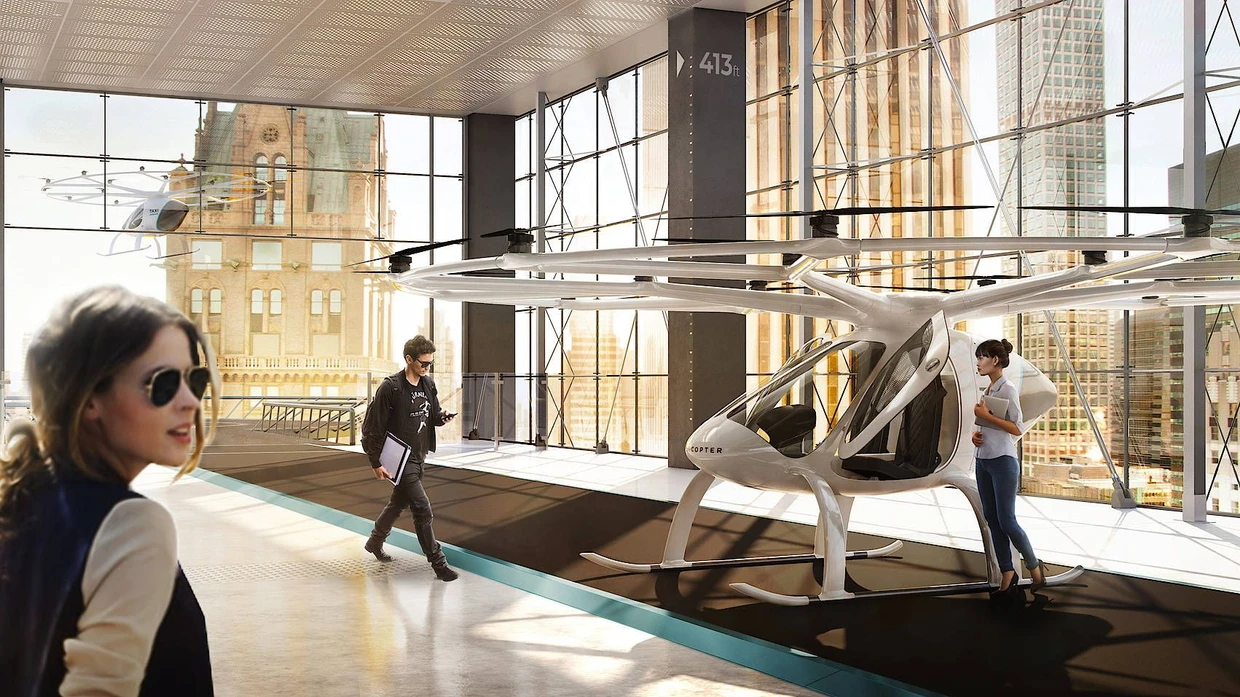 So ähnlich wie in dieser Computerdarstellung soll das Flugauto auch in Malaysia aussehen.