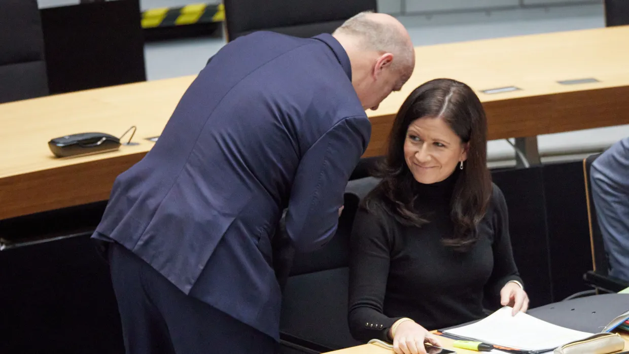 Wegner und Günther-Wünsch Ende November im Berliner Abgeordnetenhaus