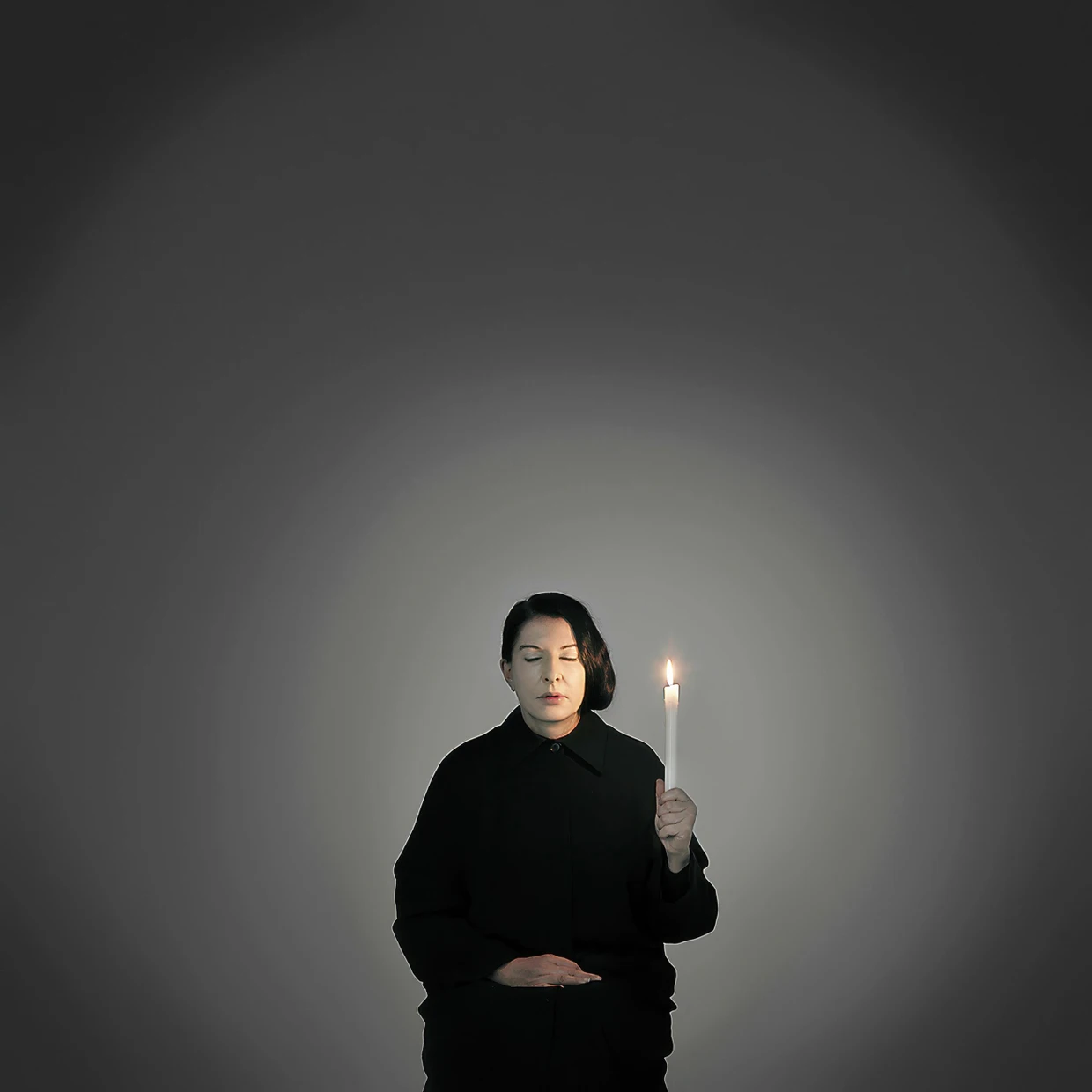  Marina Abramović, „Artist, portrait with a candle“, 2012