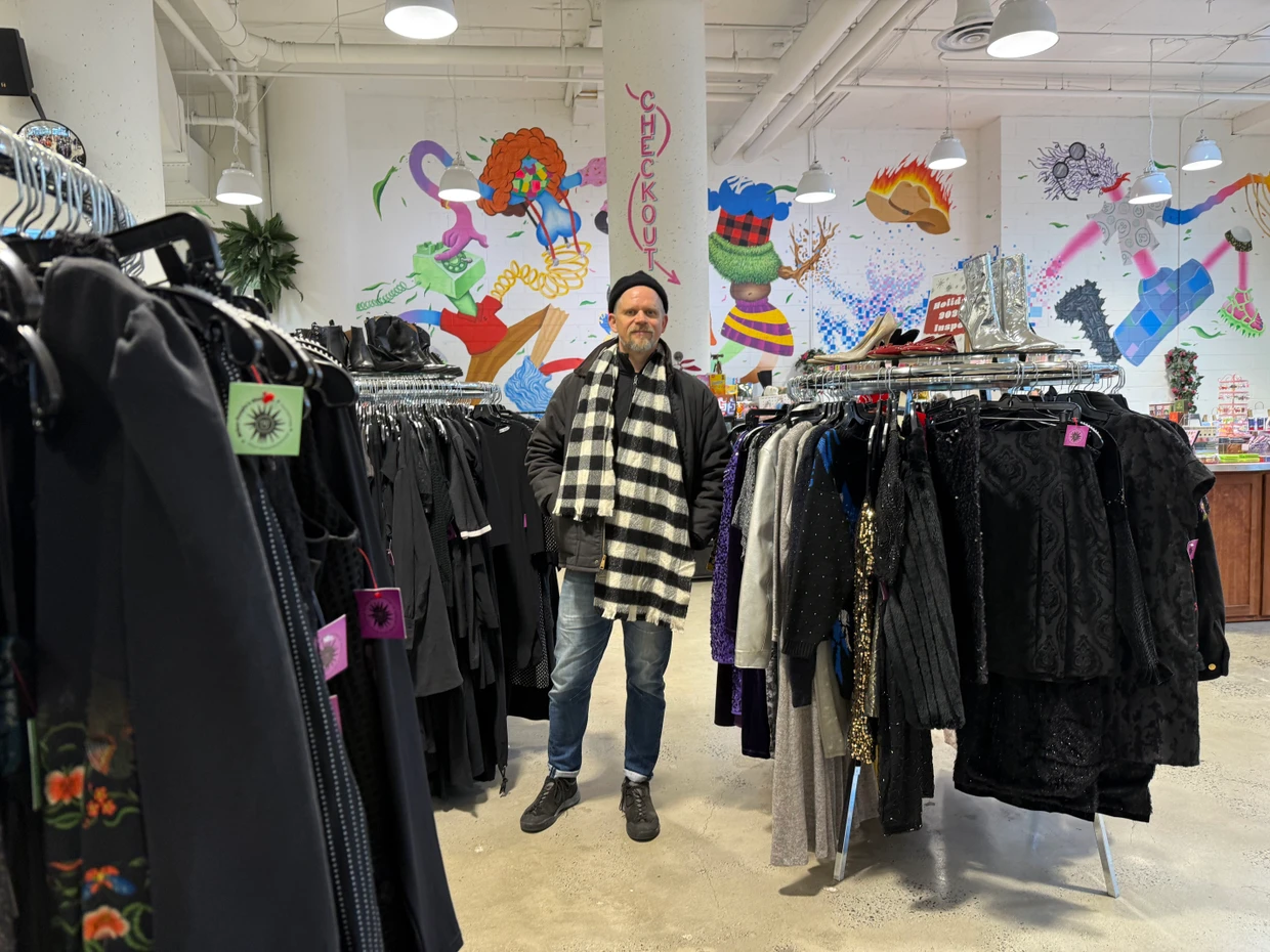 Pat Noecker ist einer der Mitgründer von „Other People’s Clothes“ in New York.