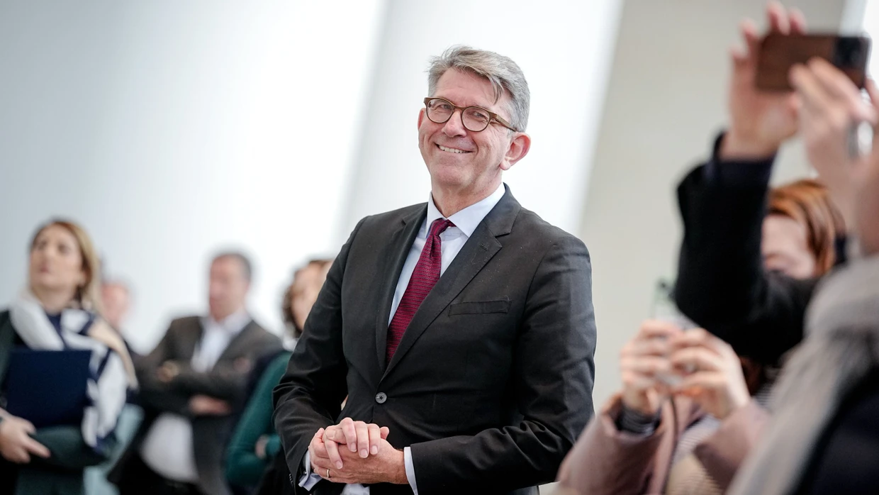 Noch gutgelaunt: Wolfgang Weimar im Februar dieses Jahres