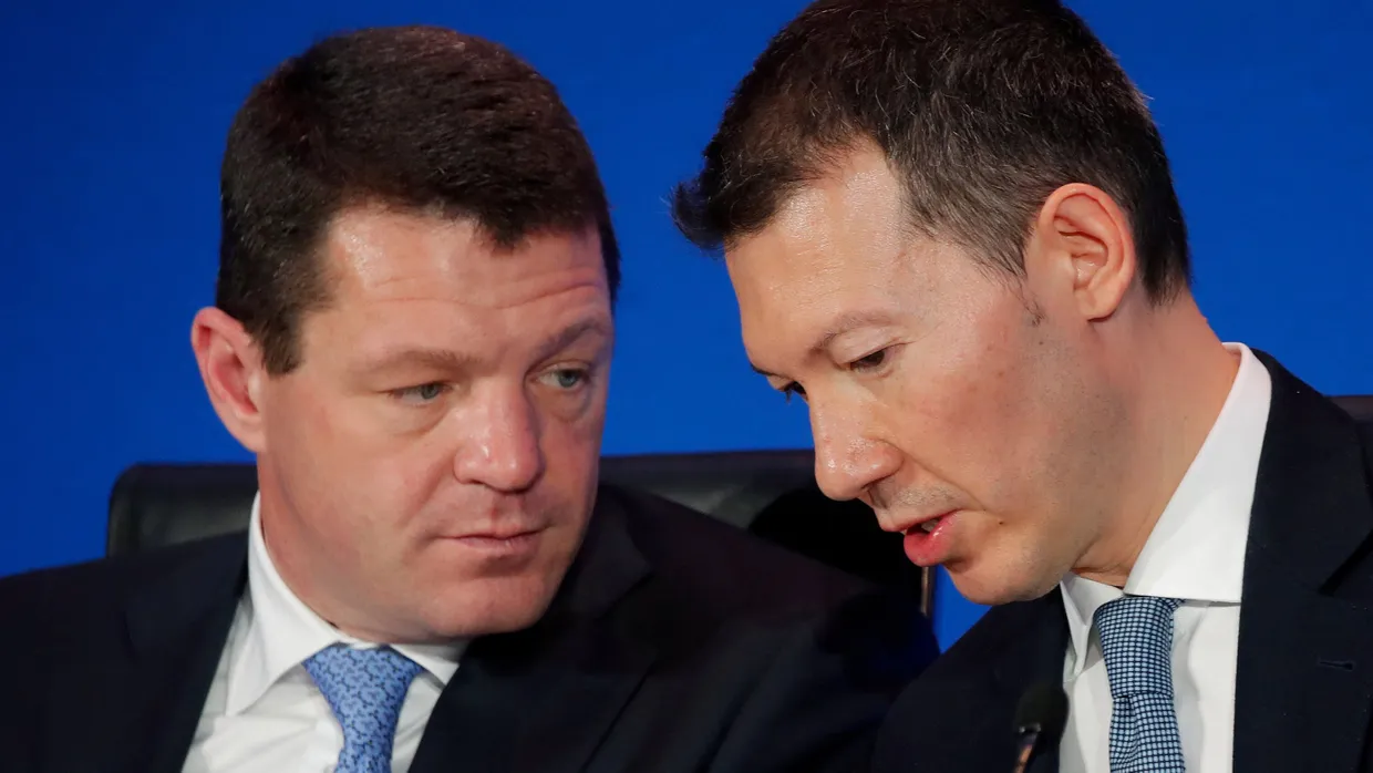 Kein dynamisches Duo mehr: In Zukunft will Benjamin Smith (rechts) die Geschäfte ohne Pieter Elbers übernehmen.