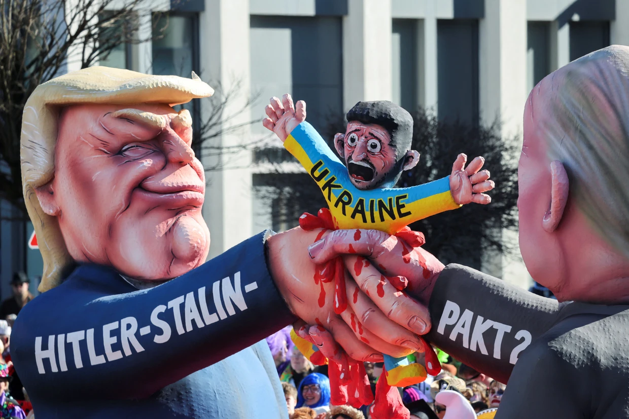 Tillys Wagen zum Ukrainekrieg in diesem Jahr: Selenskyj im Schraubstockgriff von Putin und Trump