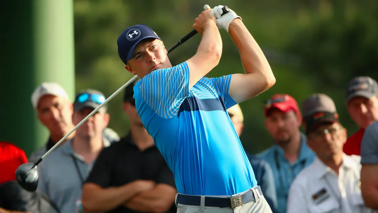 Jordan Spieth: Der 21 Jahre alte Amerikaner verfehlte mit 64 Schlägen den Platzrekord nur um einen Schlag.