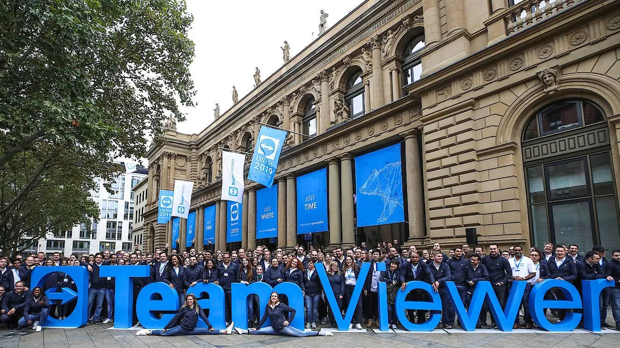 Der schwäbische Softwarekonzern Teamviewer ist eines von drei Unternehmen, die 2019 den Gang an die Frankfurter Börse wagten.