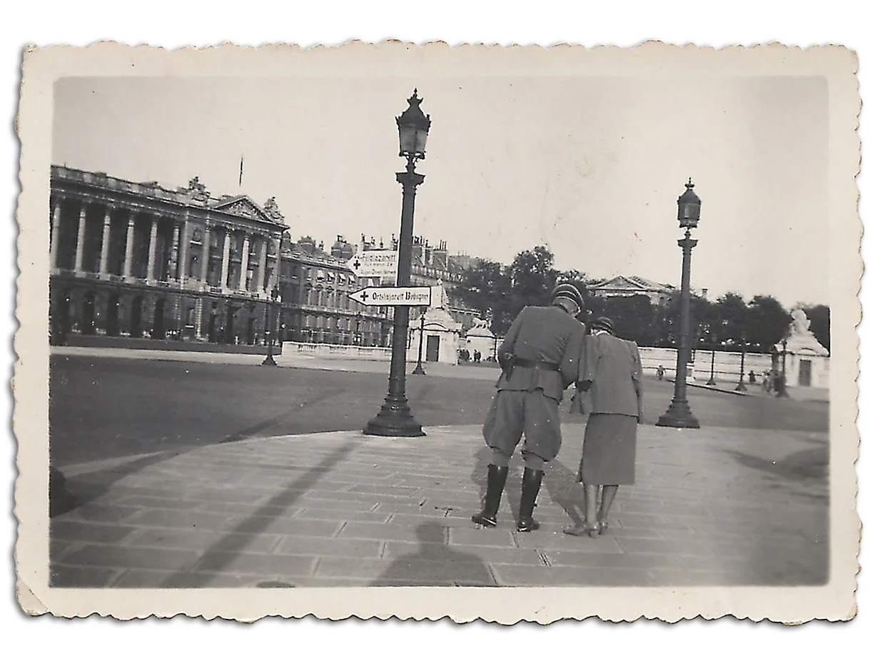 Ein deutscher Offizier, eine Pariserin und der Schatten von Raoul Minot an der Place de la Concorde