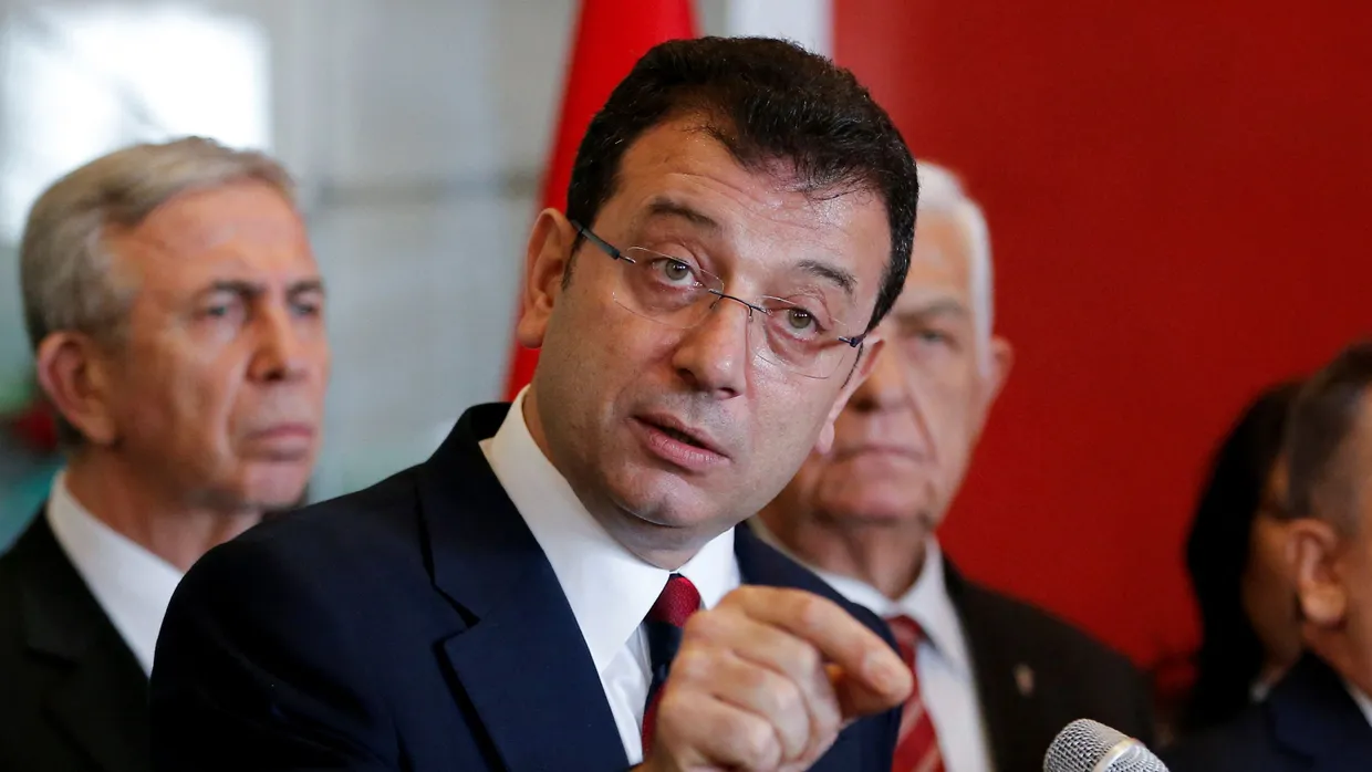 Wehrt sich gegen Angriffe des türkischen Innenministers Soylu: Istanbuls Oberbürgermeister Ekrem Imamoğlu