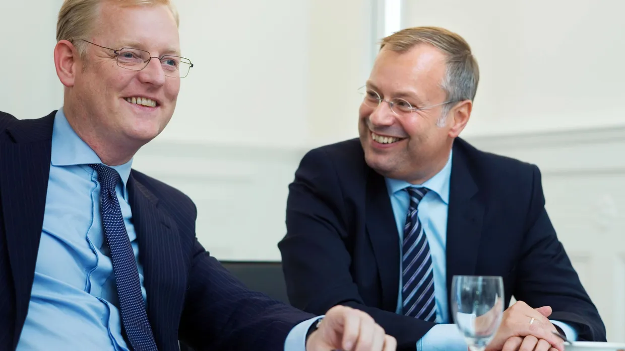 Gemeinsam für mehr Kreativität: Markus Frank (links) und Steffen Saebisch.
