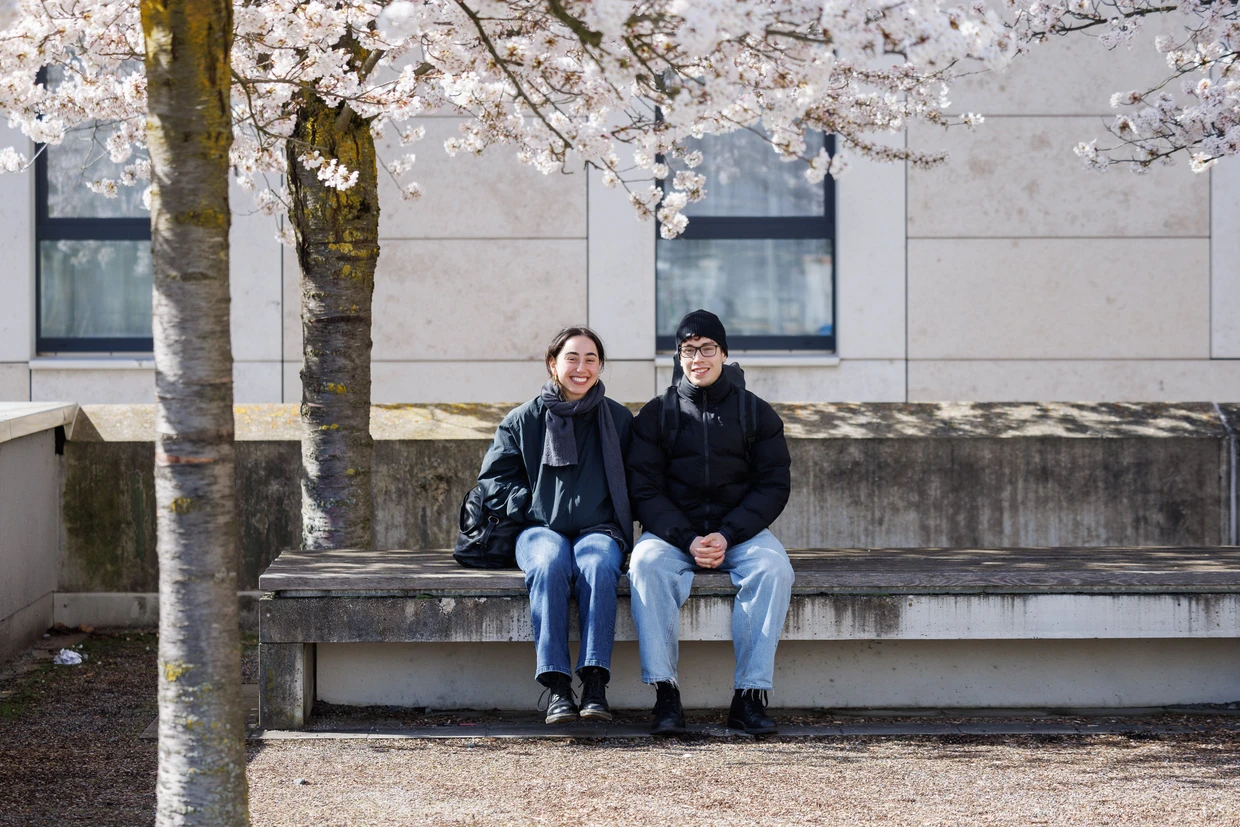Erin Yildirim und Frederik Fernandez-Schneider gestehen, die Wahl am Sonntag verpasst zu haben.