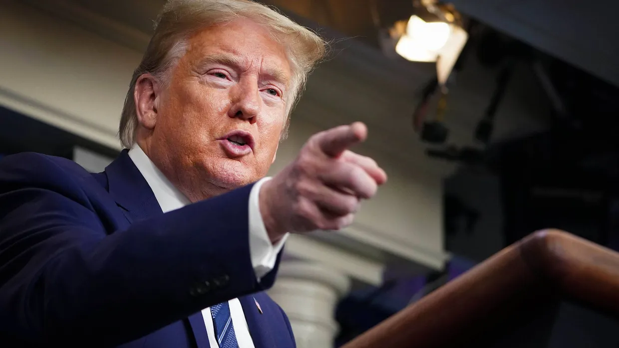Wir gegen die: Trump zeigt in der Corona-Krise auf China