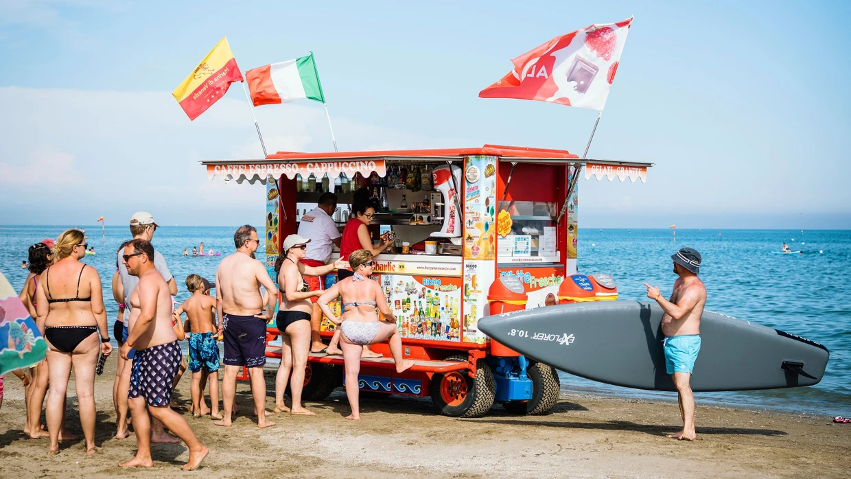 Auf dem grten Campingplatz Europas: Cavallino in Italien | FAZ