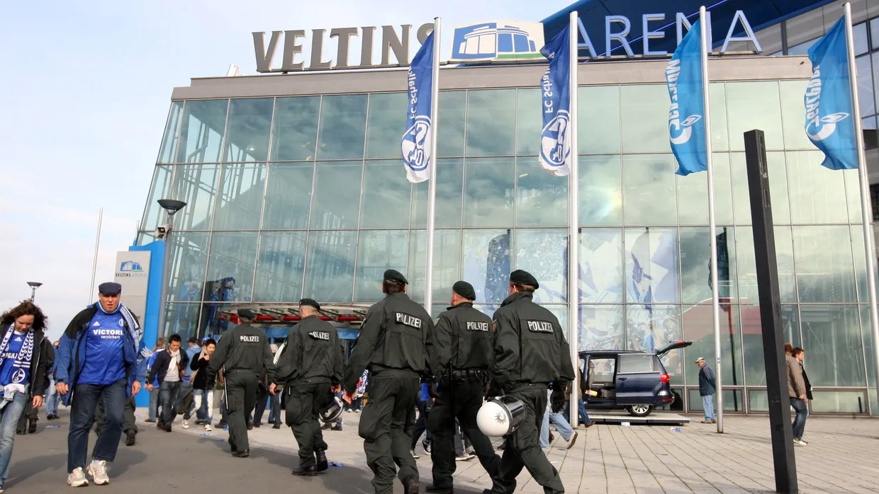 Am Mittwoch beim Spiel gegen Bukarest wird die Polizei wieder Präsenz zeigen